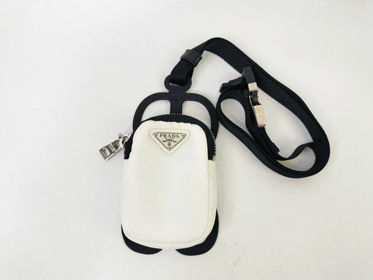 PRADA Nylon Prada Shoulder Pouch Shoulder Bag