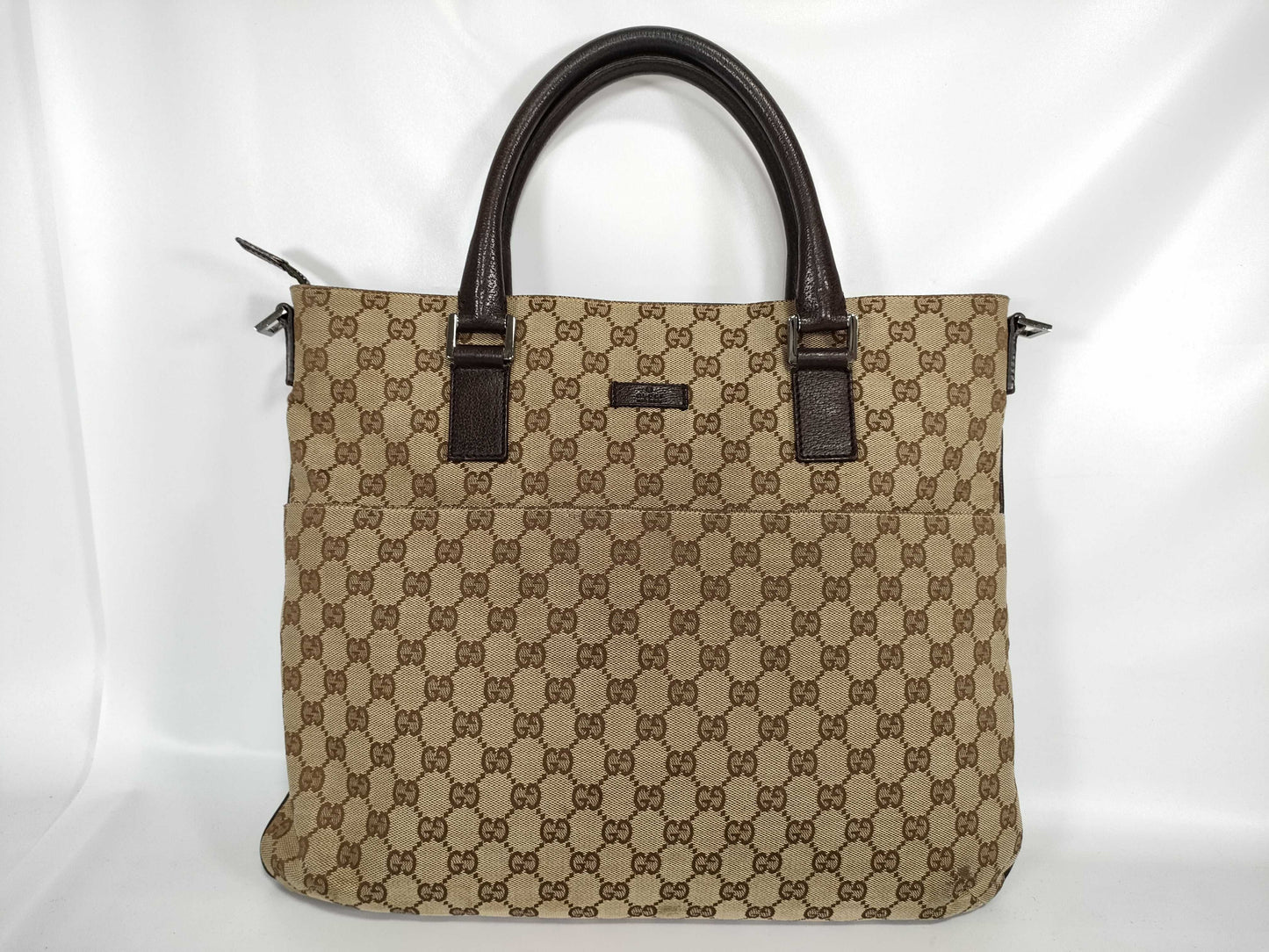 GUCCI GG Canvas Gucci Handbag Tote Bag
