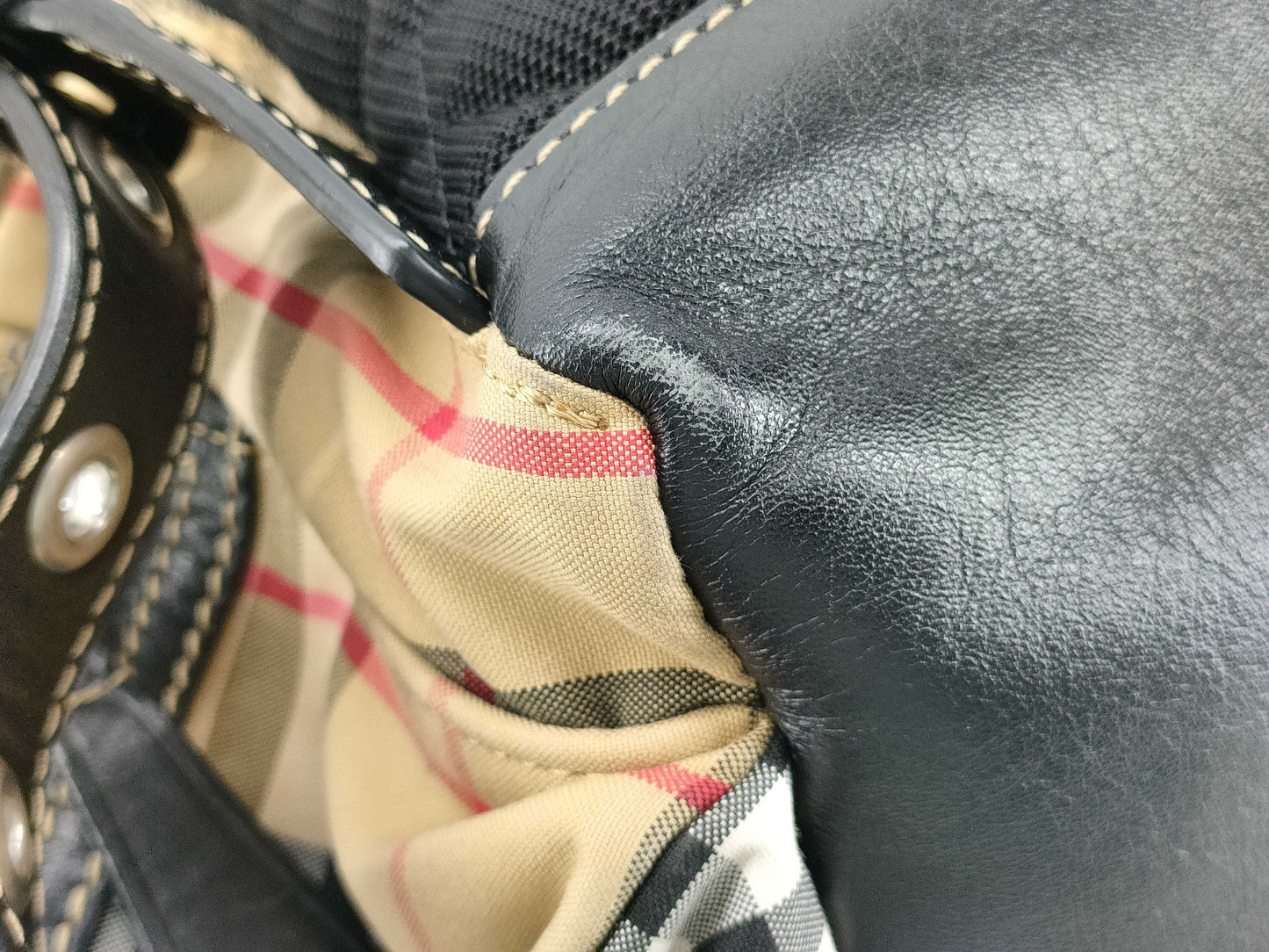 BURBERRY Burberry Check Backpack