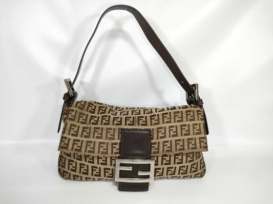 FENDI Mamma Bucket Zucchino Shoulder Bag