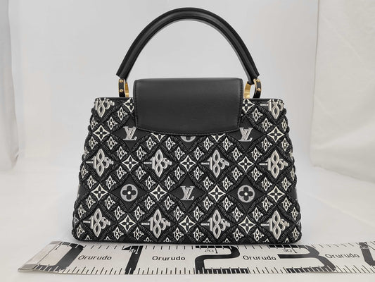 LOUIS VUITTON Capucines MM SINCE1854 2-way handbag/shoulder bag M57358 RFID-enabled calf leather bag