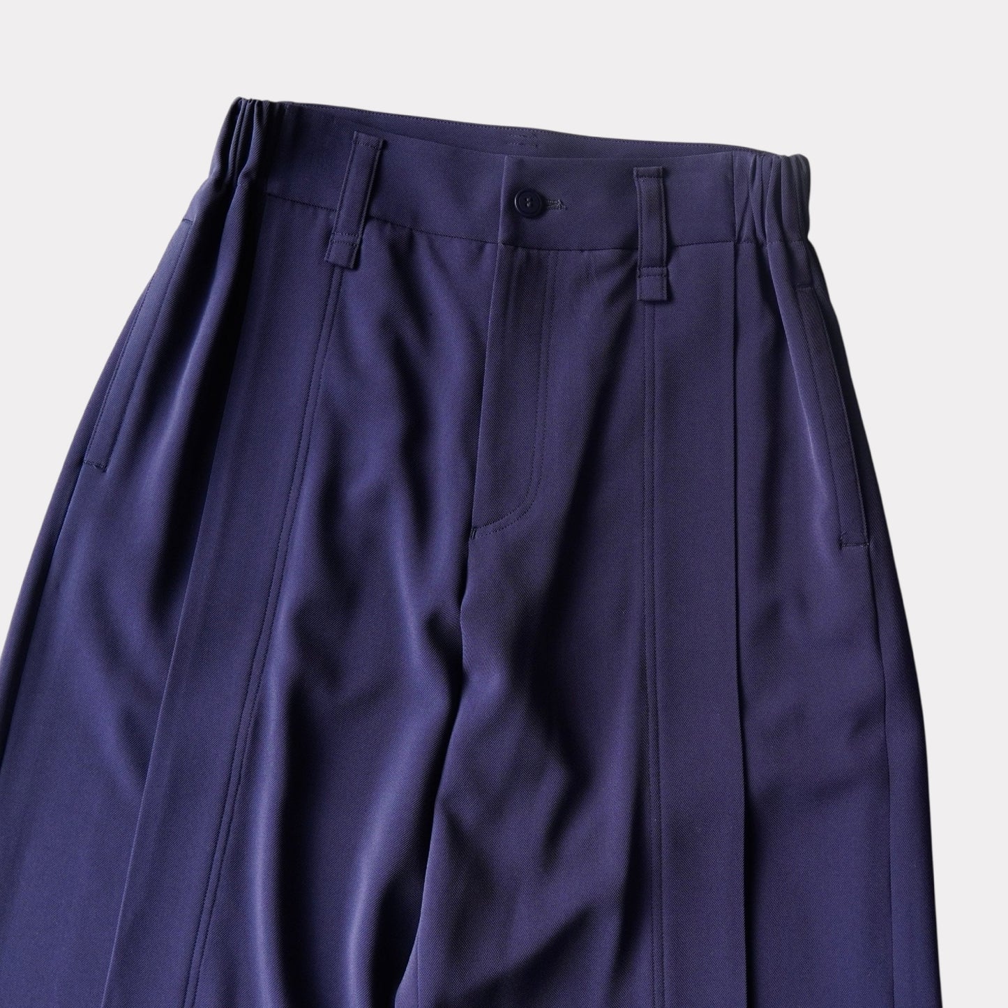 ISSEY MIYAKE ISSEY MIYAKE Wide Slacks, Navy, Women's, Size 2