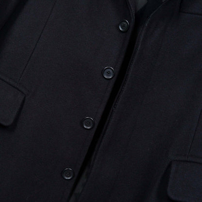 ARMANI EXCHANGE ARMANI EXCHANGE Armani Exchange Chesterfield Wool Coat, Black, Size M