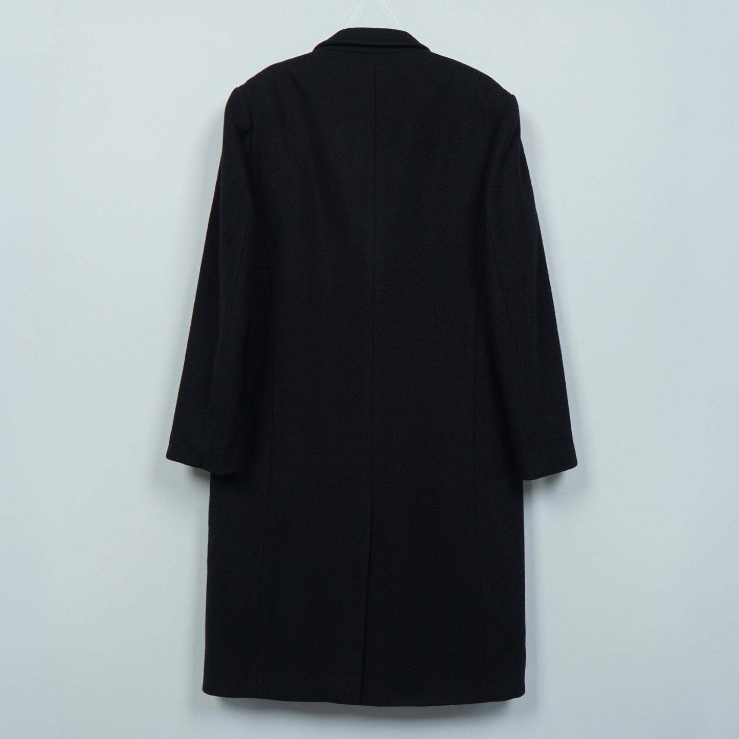 ARMANI EXCHANGE ARMANI EXCHANGE Armani Exchange Chesterfield Wool Coat, Black, Size M