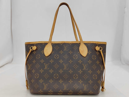 LOUIS VUITTON M40155 Monogram Neverfull PM Old-Style Tote Bag