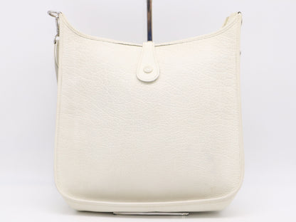 HERMES Leather Evelyne 2MM Shoulder Bag with Shoulder Strap, E Stamped, 2001