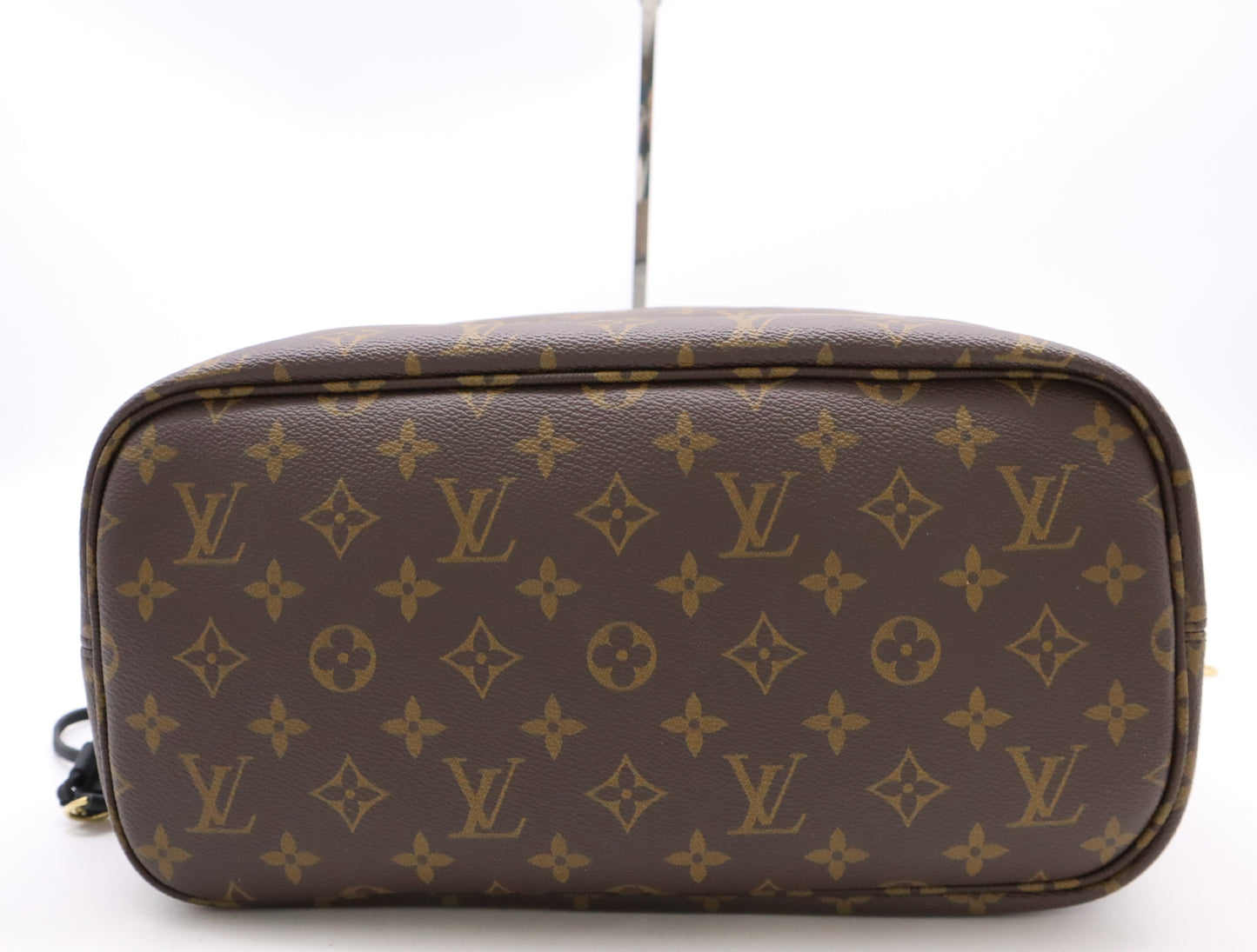 LOUIS VUITTON M11946 Damier Neverfull Inside-Out MM Noir Tote Bag, RFID Verified
