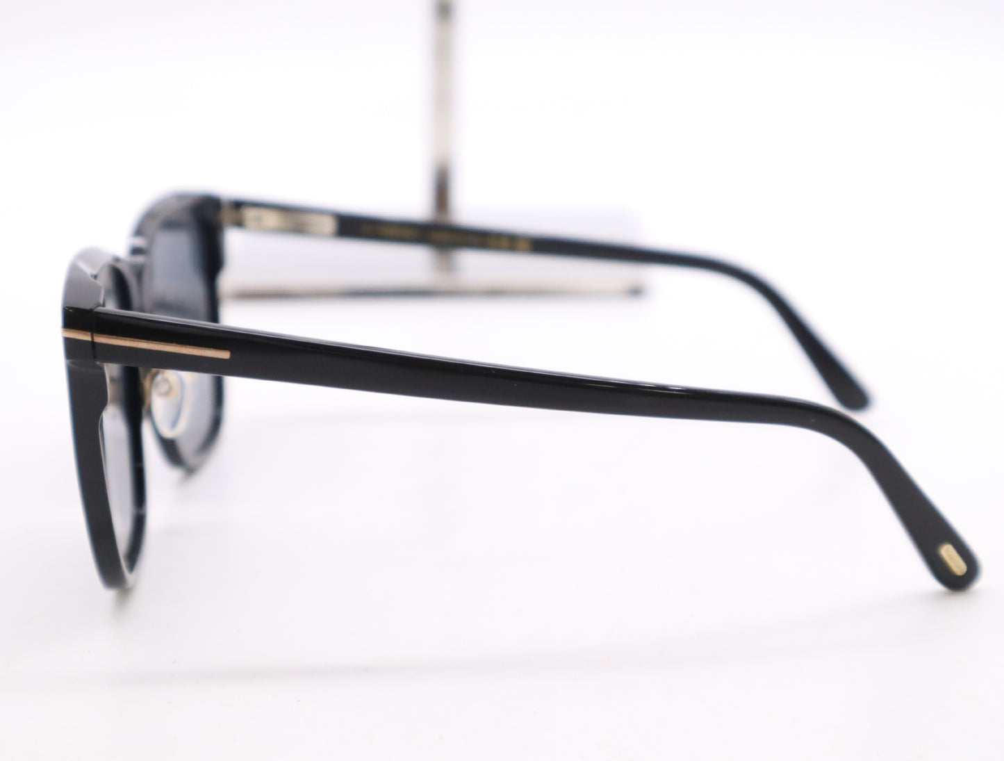  Tom Ford TF891-K Plastic Sunglasses Black Gold Sunglasses