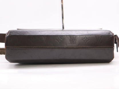 LOUIS VUITTON M46570 Monogram Glace Fonzie Cafe Brown Shoulder Bag