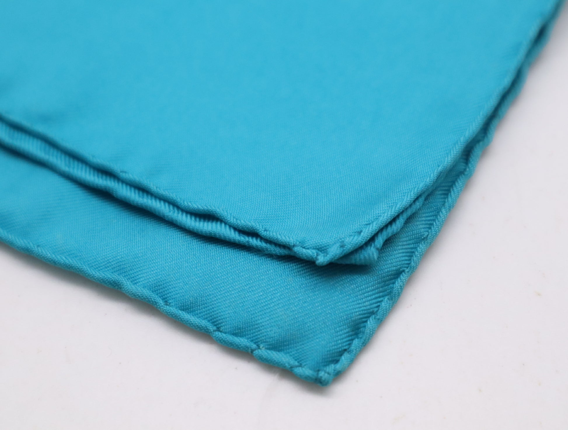 HERMES Silk Carré 90 Animal Alphabet Scarf in Navy and Turquoise Blue