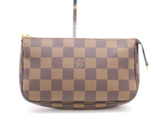 LOUIS VUITTON N58009 Damier Mini Pochette Accessory Pouch
