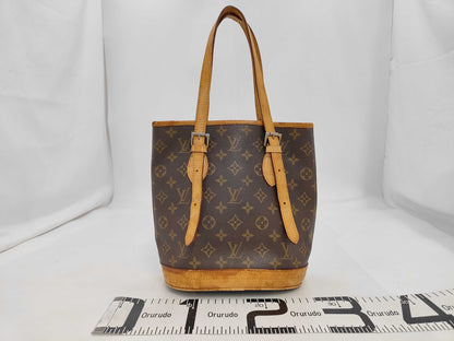 LOUIS VUITTON M42238 Monogram Bucket PM Tote Bag