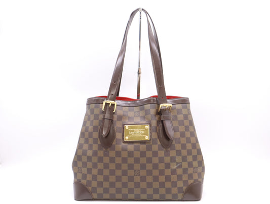 LOUIS VUITTON N51204 Damier Hampstead MM Tote Bag