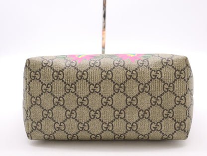 GUCCI 410812 PVC/Leather GG Supreme Children's Mini Handbag