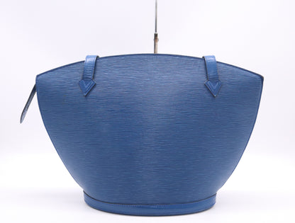 LOUIS VUITTON M52265 Epi Saint-Jacques Shopping Toledo Blue Tote Bag