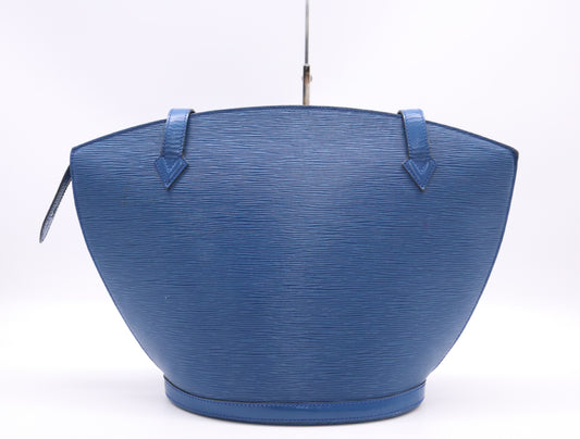 LOUIS VUITTON M52265 Epi Saint-Jacques Shopping Toledo Blue Tote Bag