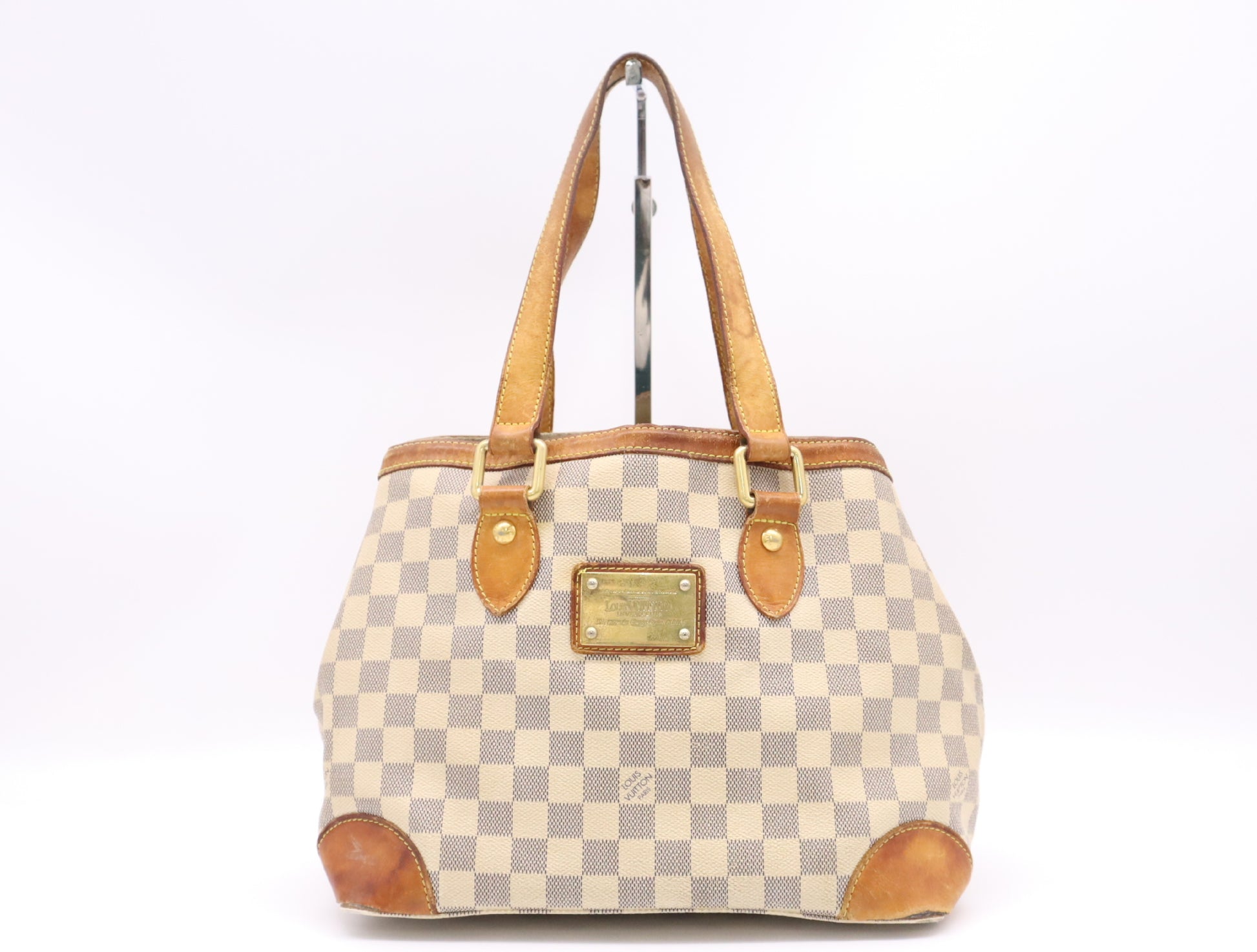 LOUIS VUITTON N51207 Azure Hampstead PM Tote Bag