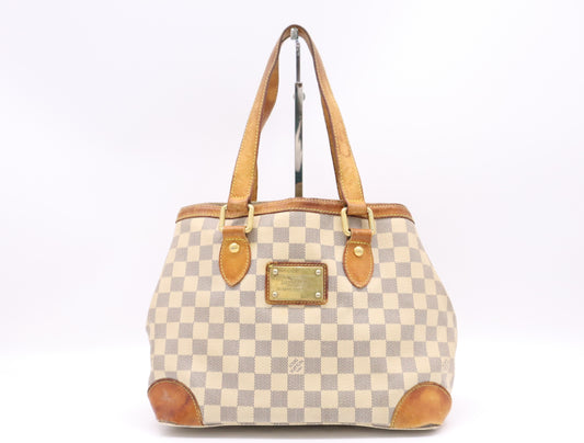 LOUIS VUITTON N51207 Azure Hampstead PM Tote Bag
