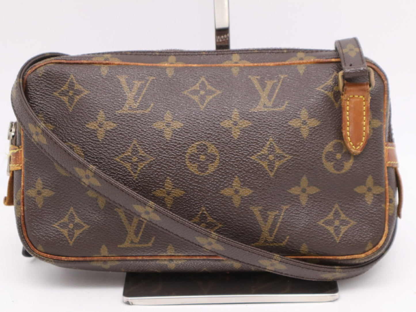 LOUIS VUITTON M51828 Monogram Pochette Marly Bandouliere Shoulder Bag