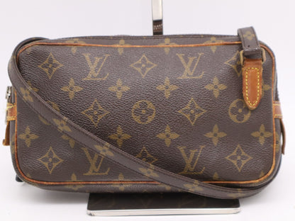 LOUIS VUITTON M51828 Monogram Pochette Marly Bandouliere Shoulder Bag