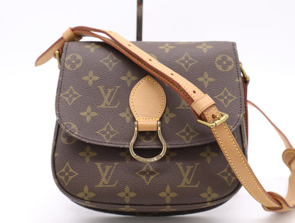 LOUIS VUITTON M51244 Monogram Saint-Cloud PM Shoulder Bag