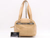 CHANEL Caviar Skin Chocolate Bar Tote Bag, Beige, Silver Hardware, Sticker, Card Included, 10103712, Handbag