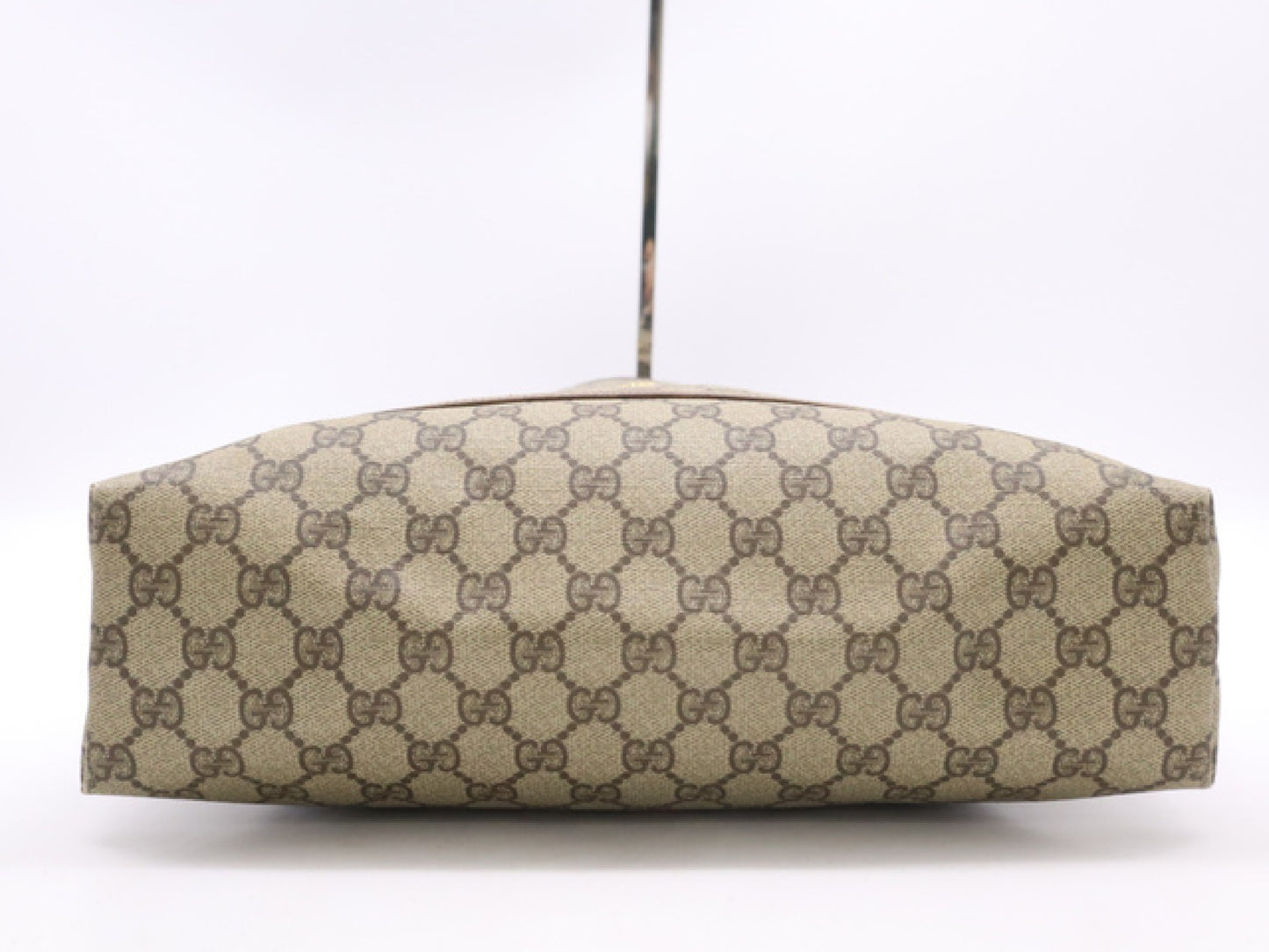 GUCCI GG Canvas Sherry Line Tote Bag