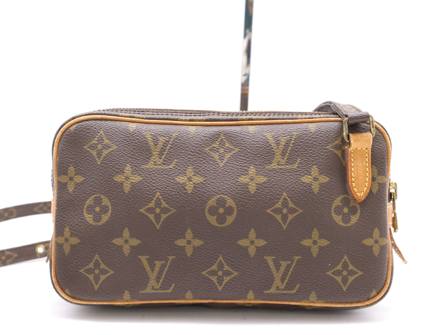 LOUIS VUITTON M51828 Monogram Pochette Marly Bandouliere Shoulder Bag