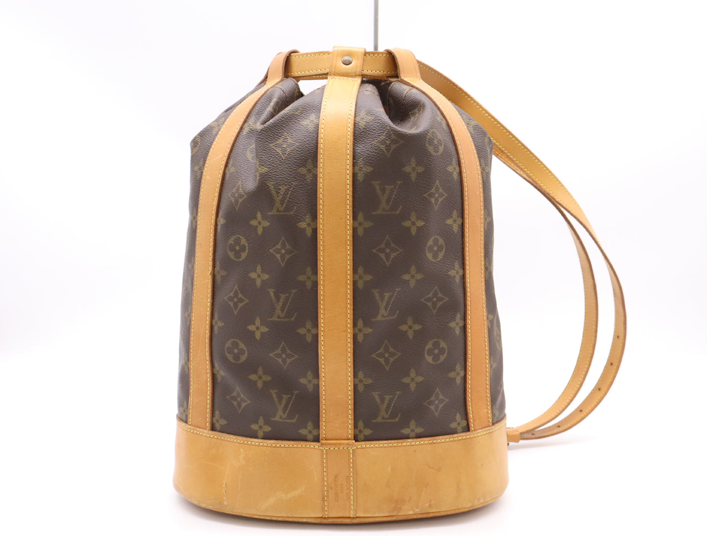 LOUIS VUITTON M42243 Monogram Randonne PM Shoulder Bag