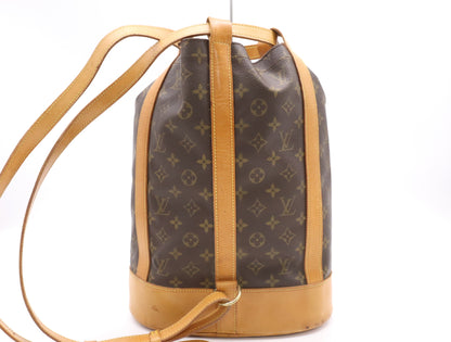 LOUIS VUITTON M42243 Monogram Randonne PM Shoulder Bag