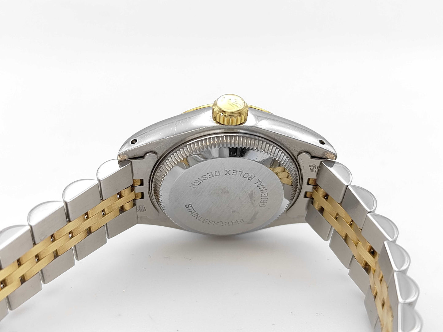 ROLEX 69173 9840280 Champagne Dial Jubilee Women's Watch