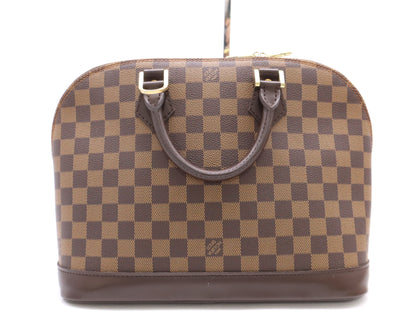 LOUIS VUITTON N51131 Damier Alma Handbag with Dust Bag