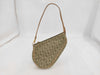 Dior Canvas Trotter Saddle Pouch One-Shoulder Green Shoulder Bag