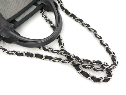 CHANEL Coco Mark Deauville Tote Bag with Seal and Warranty, No. 16 Dust Bag