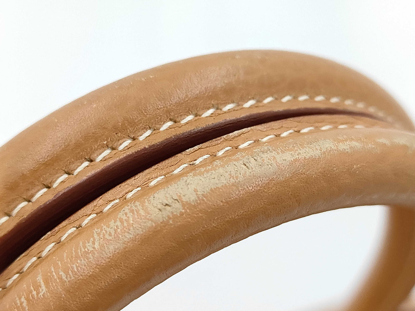 HERMES Birkin 40 Natural Ardennes Handbag with Gold Hardware