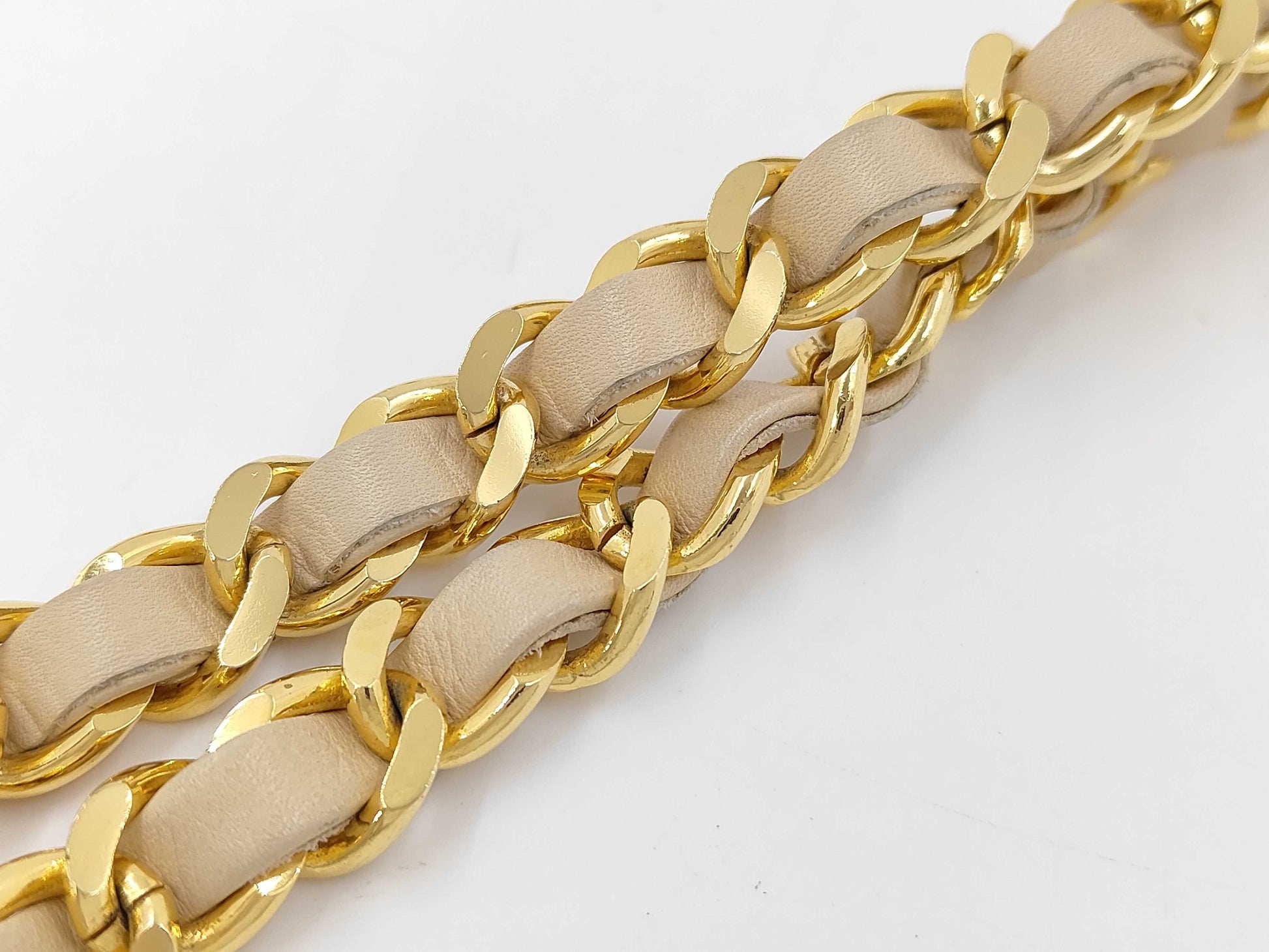 CHANEL Matelasse Chain Tote Bag, Beige, #1 Tote Bag