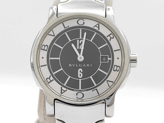 BVLGARI Solotempo ST29S M15560 Black Dial Quartz Women's Watch