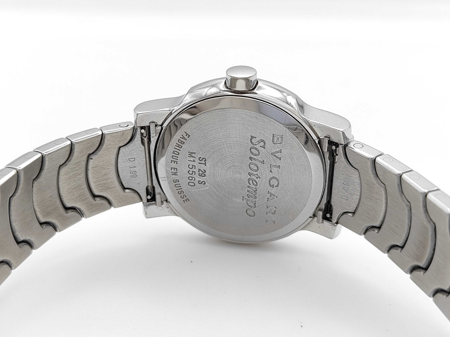 BVLGARI Solotempo ST29S M15560 Black Dial Quartz Women's Watch