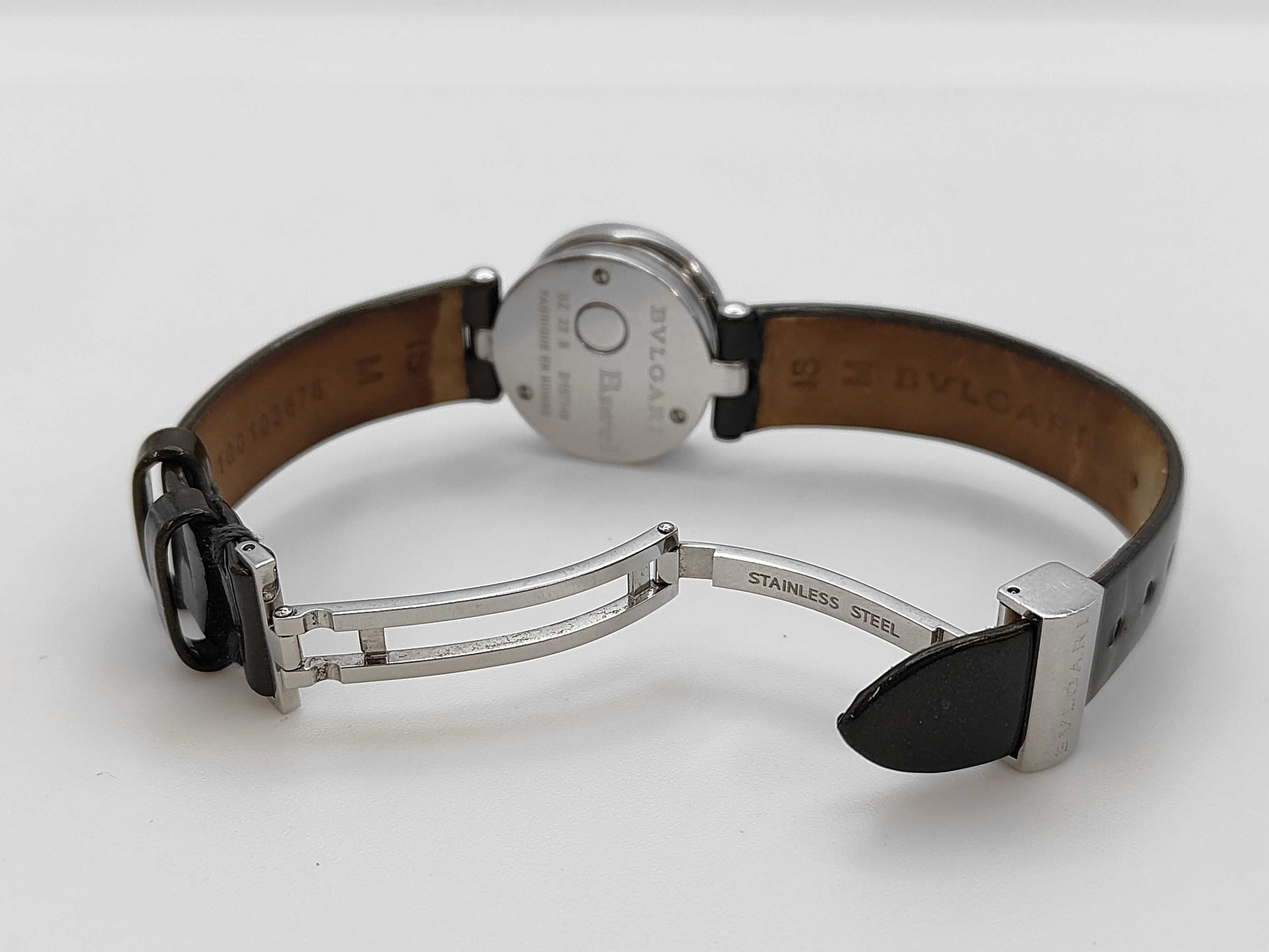 BVLGARI B.zero1 BB22S Blue Shell Dial D157749 Quartz Women's Watch