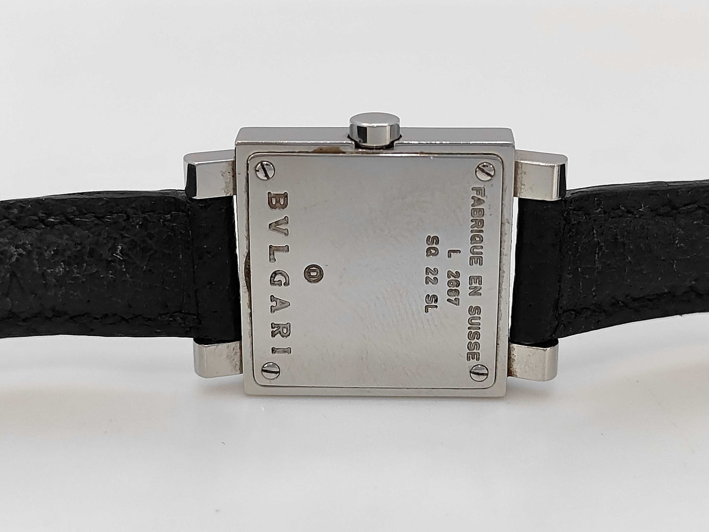 BVLGARI Quadrado SQ22SL L2687 Quartz Women's Watch