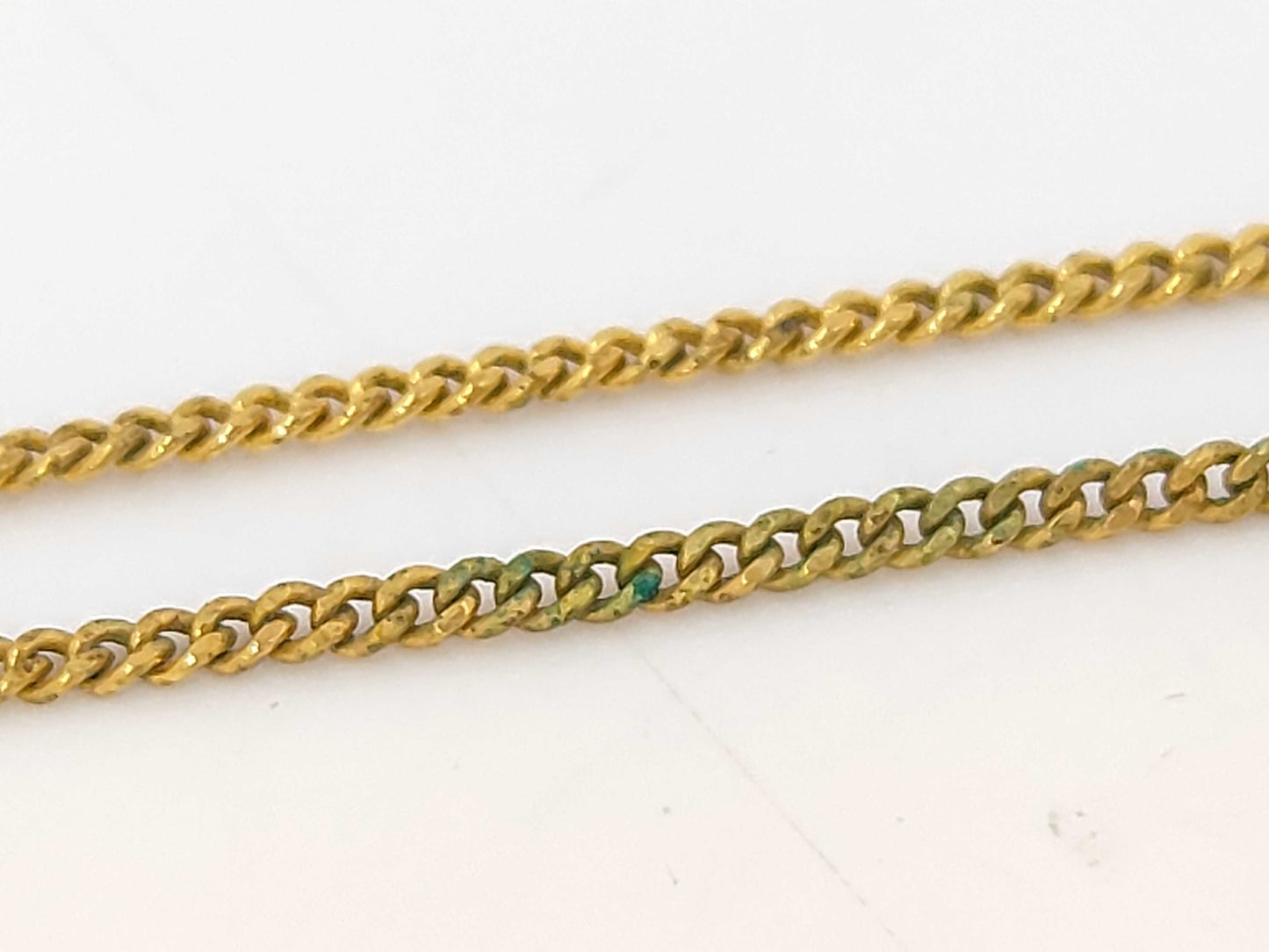 CHANEL Coco Mark Gold Necklace