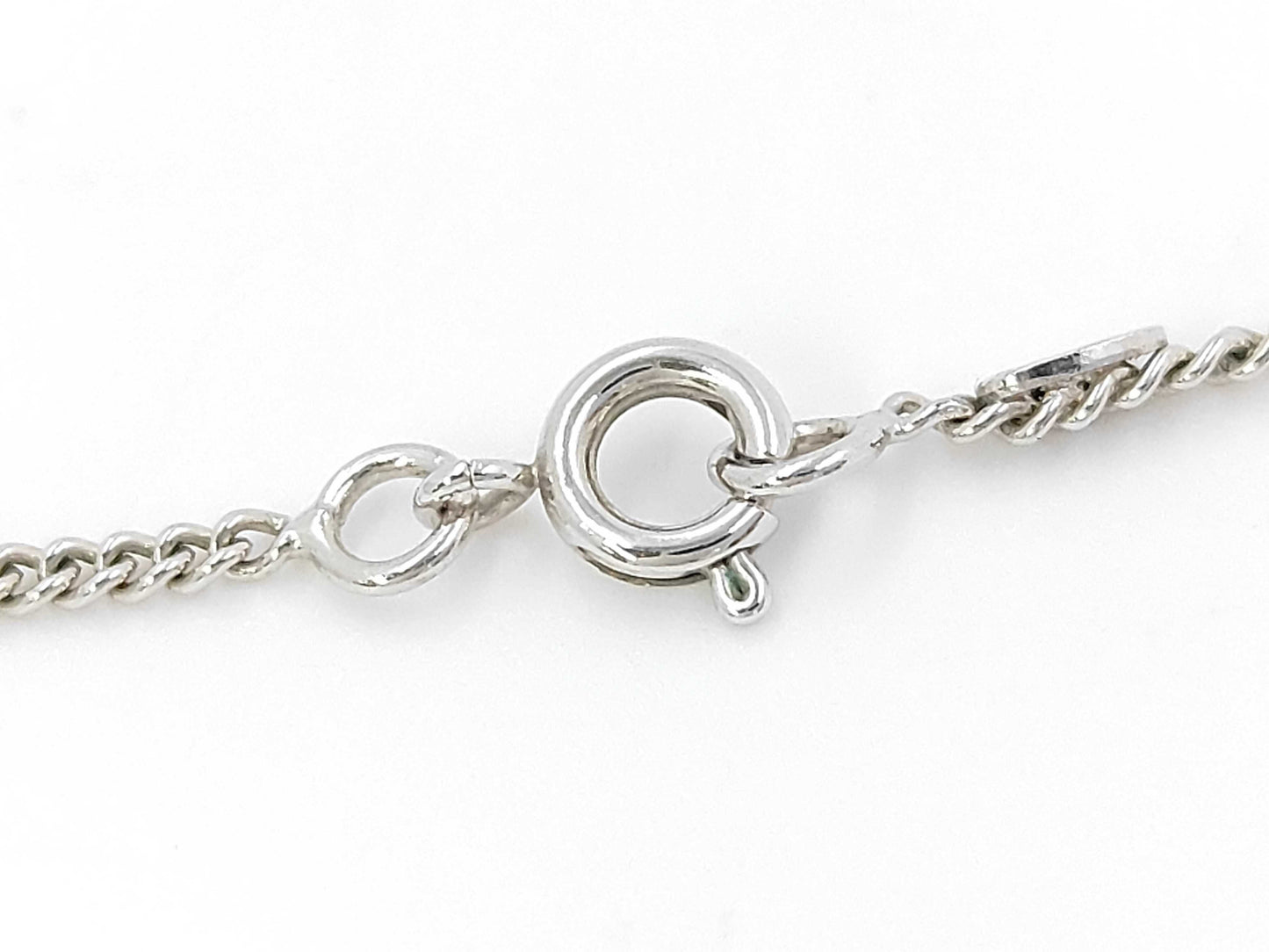 CHANEL Coco Mark White Necklace