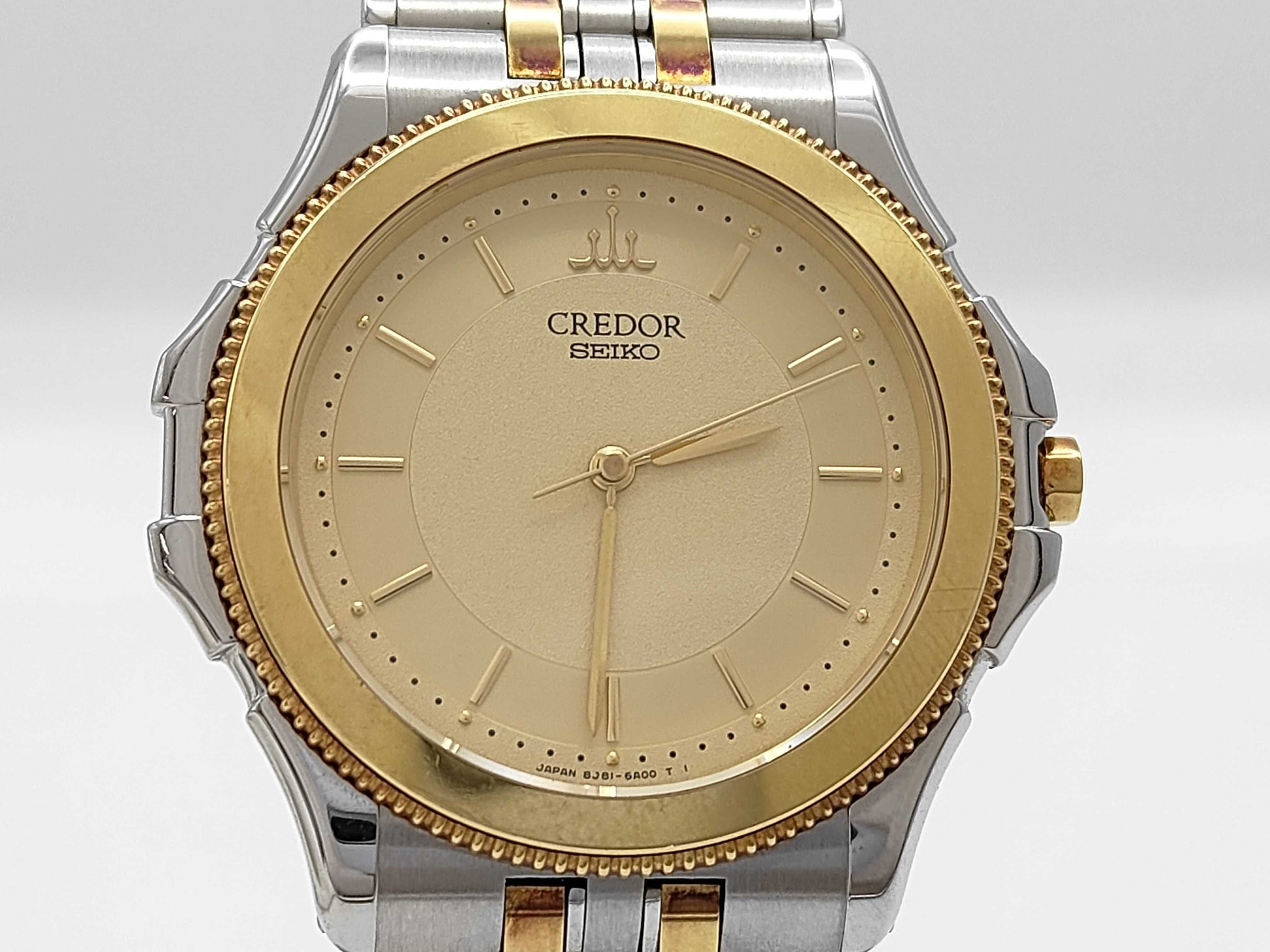 SEIKO Credor GCAR006 8J81-6A20 400029 Quartz Men's Watch