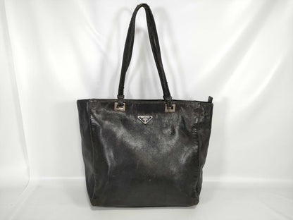PRADA Prada Leather Tote Bag