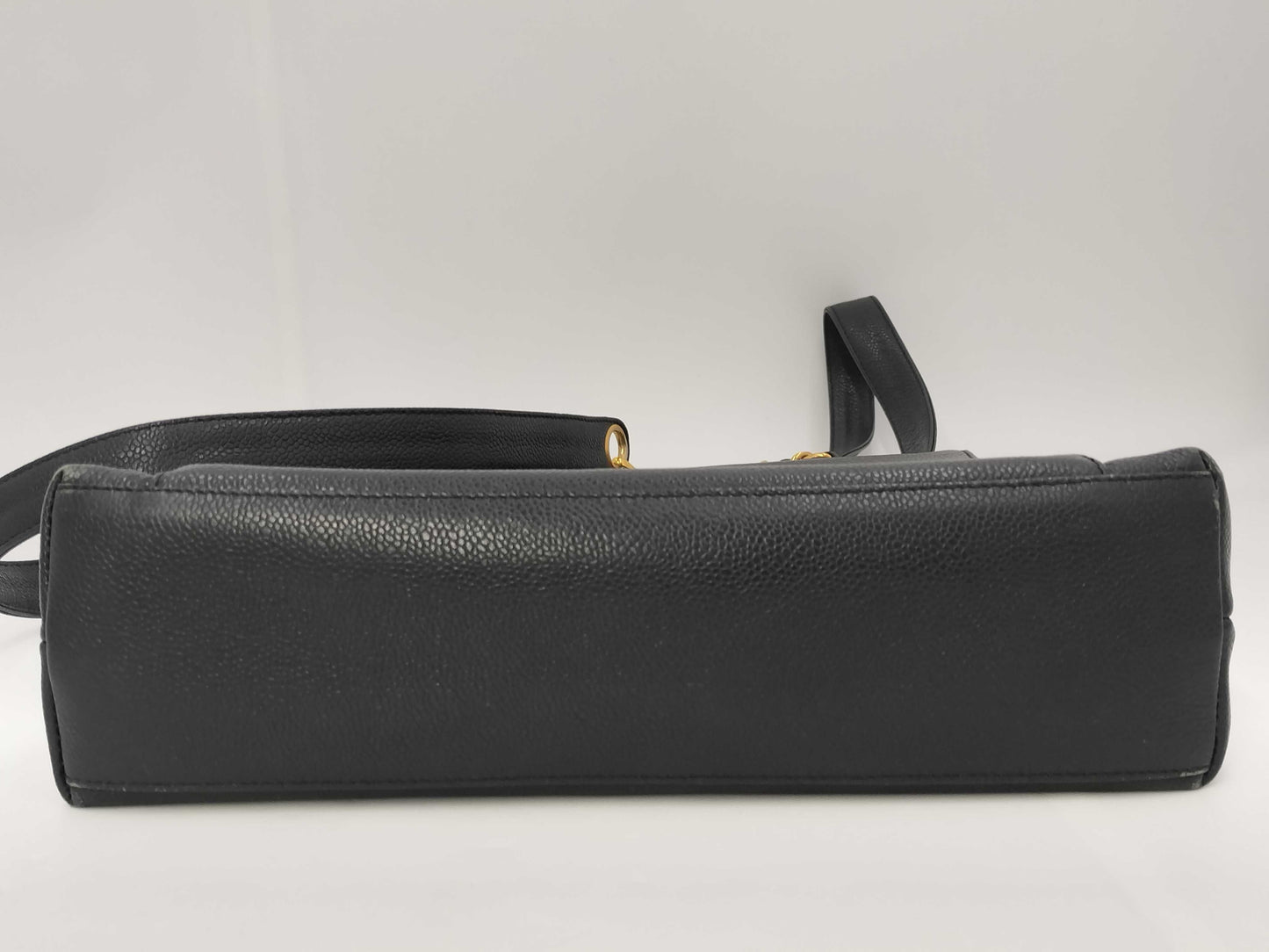 CHANEL Caviar Chain Tote 3131373 Sticker Card Tote Bag