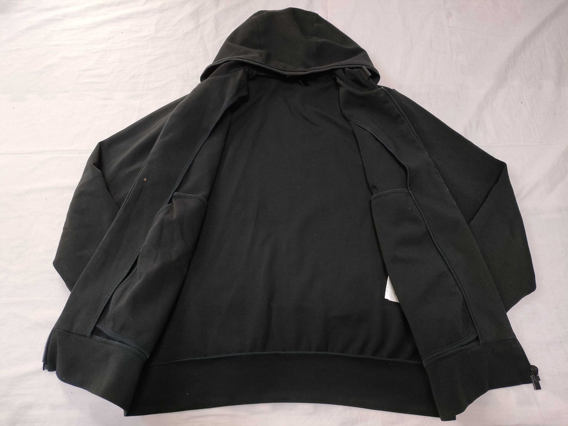 FENDI Zucca Zip Hoodie FAF533 Black M Size Tops