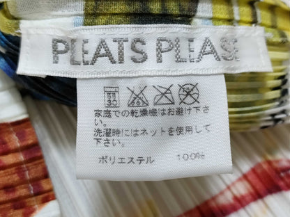 PLEATS PLEASE Pleats Please Cut and Sewn Top with Marine Life Print, Polyester