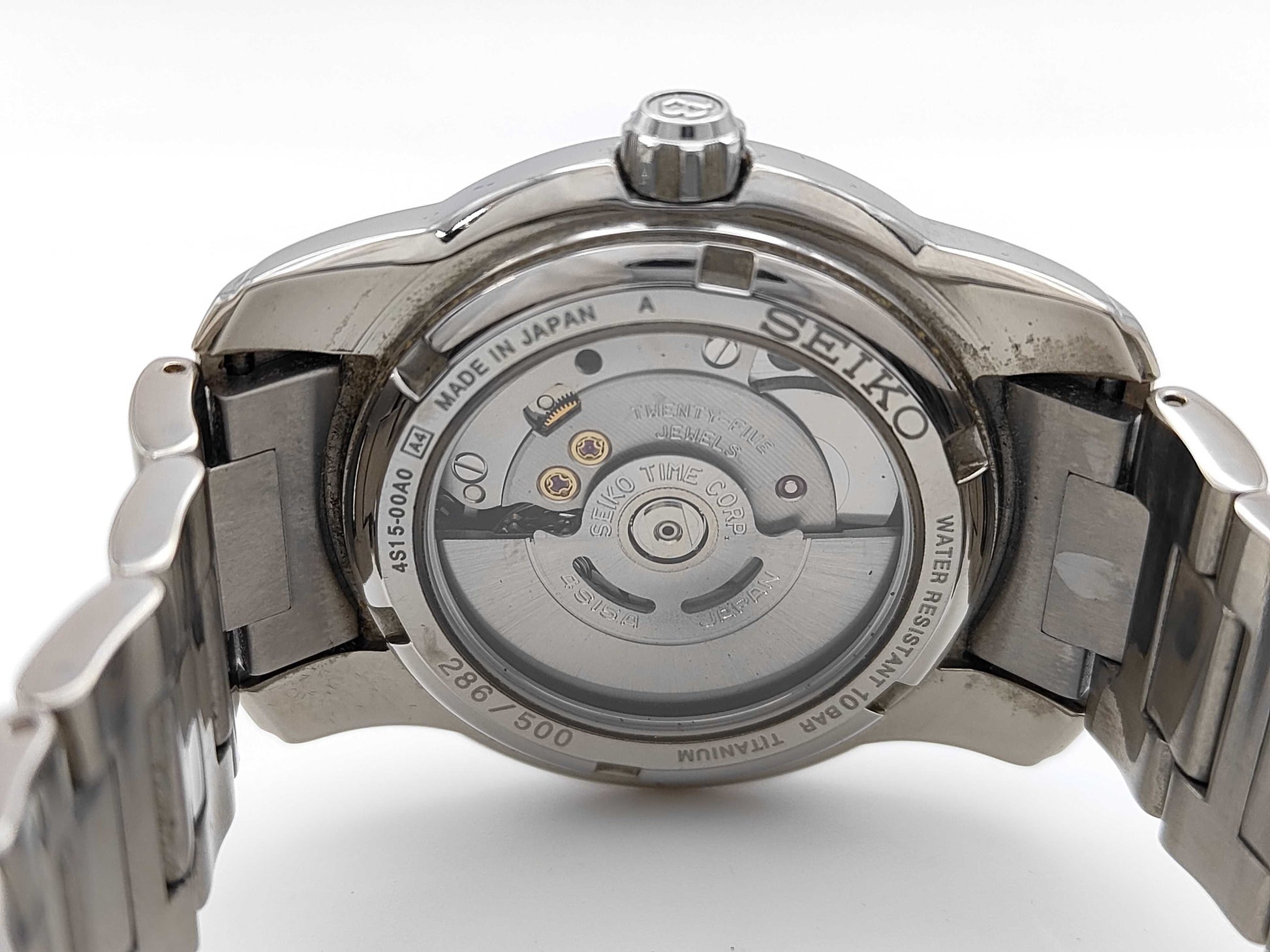 SEIKO 4S15-00A0 286/500 Automatic Men's Watch