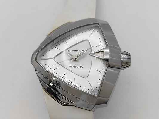 HAMILTON H242511 Quartz Men's Watch with Partial Shell Dial