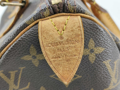 LOUIS VUITTON Monogram Speedy Boston Bag